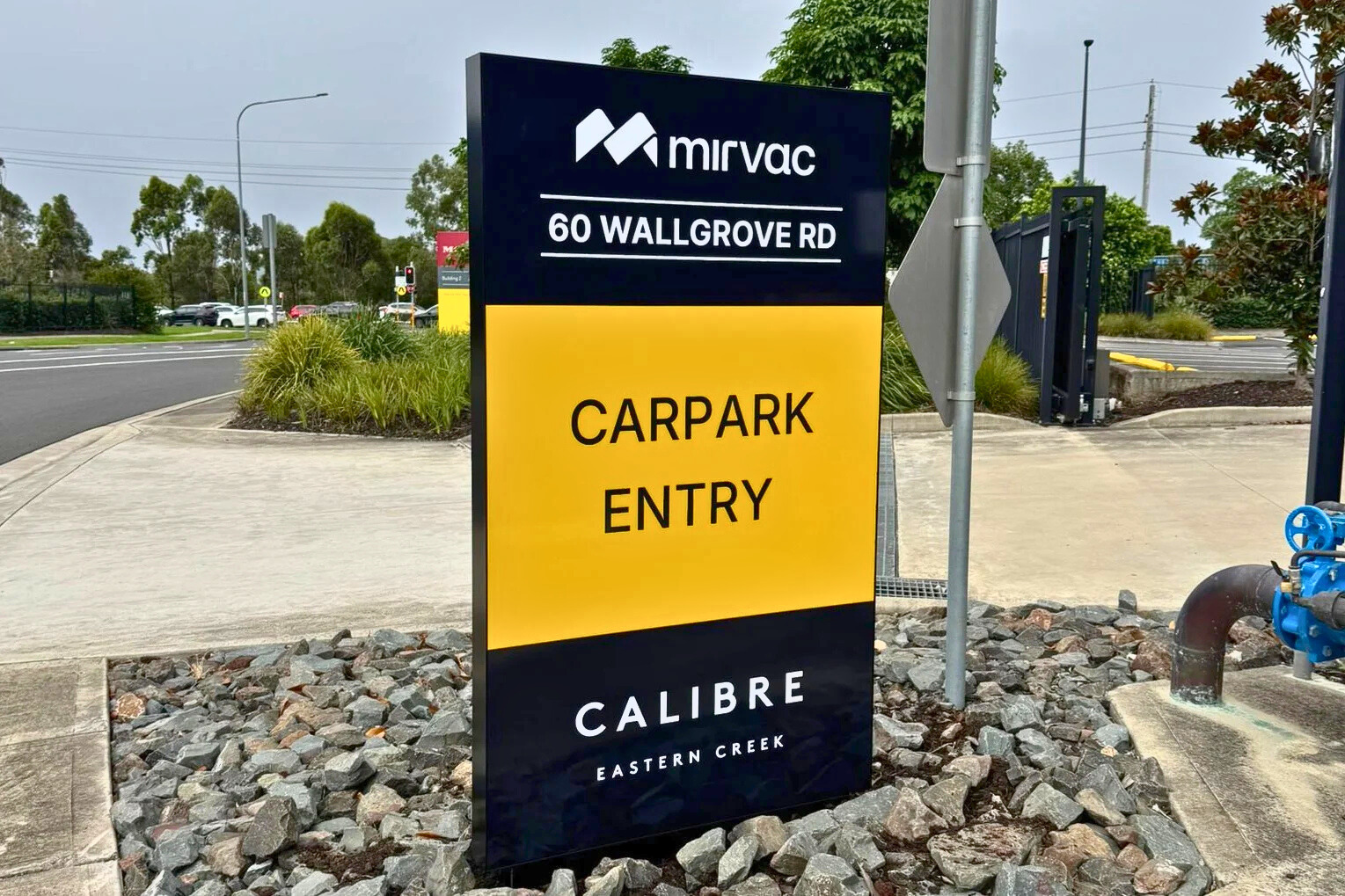 mirvac group parking signage