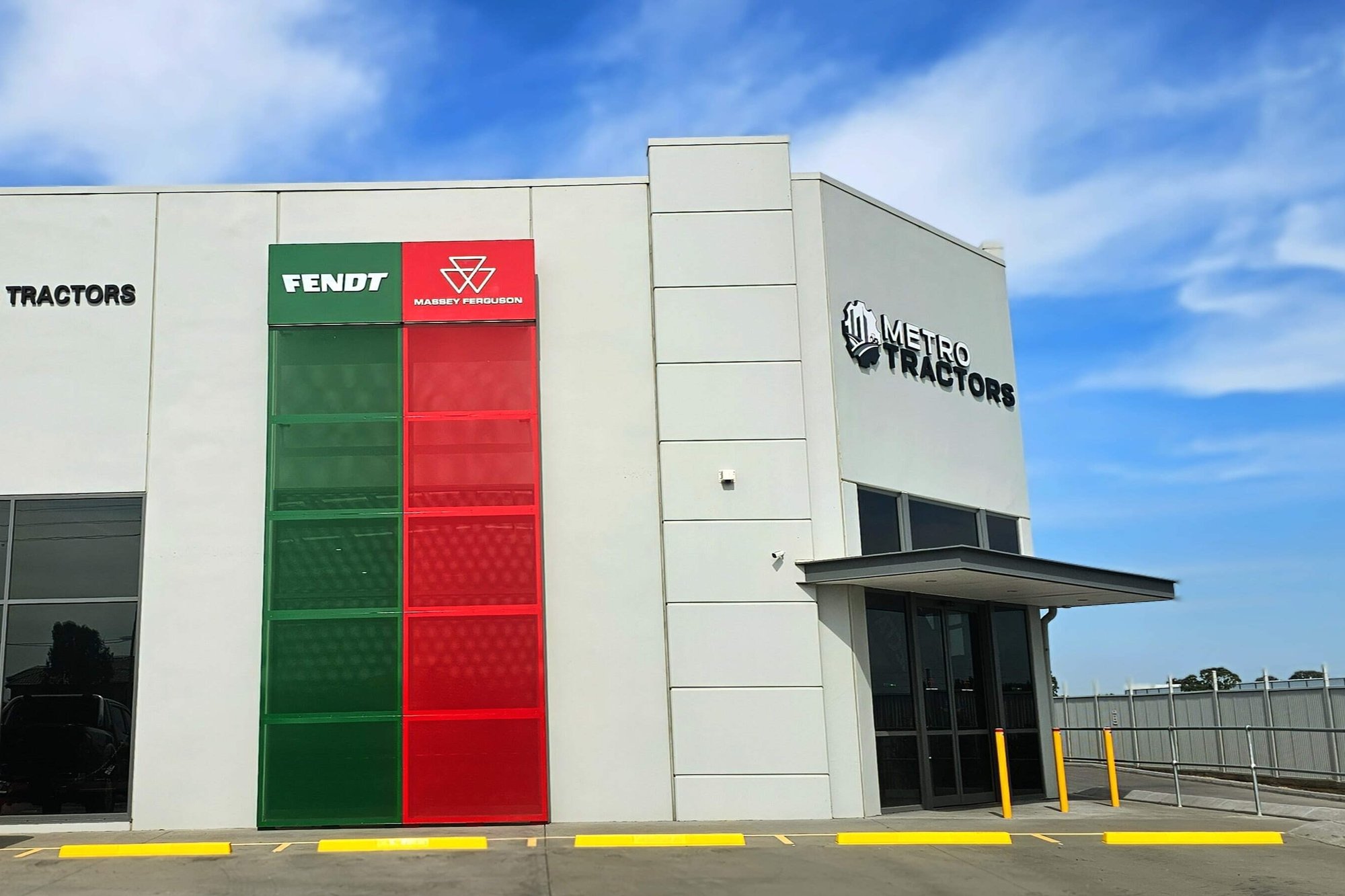 Directional signage for AGCO Corporation