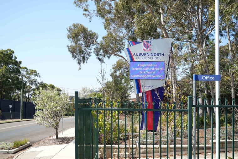 Auburn North Public School Sign | LED signage