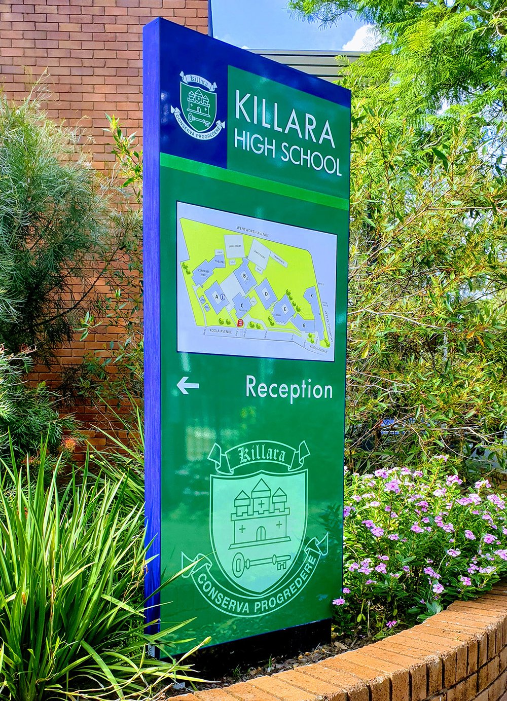 Killara High School Corporate Sign Industries