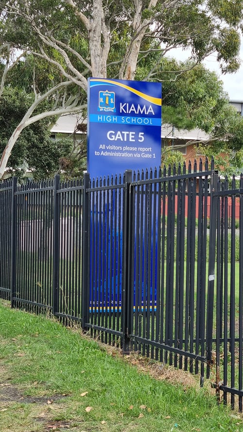 Kiama High School Corporate Sign Industries