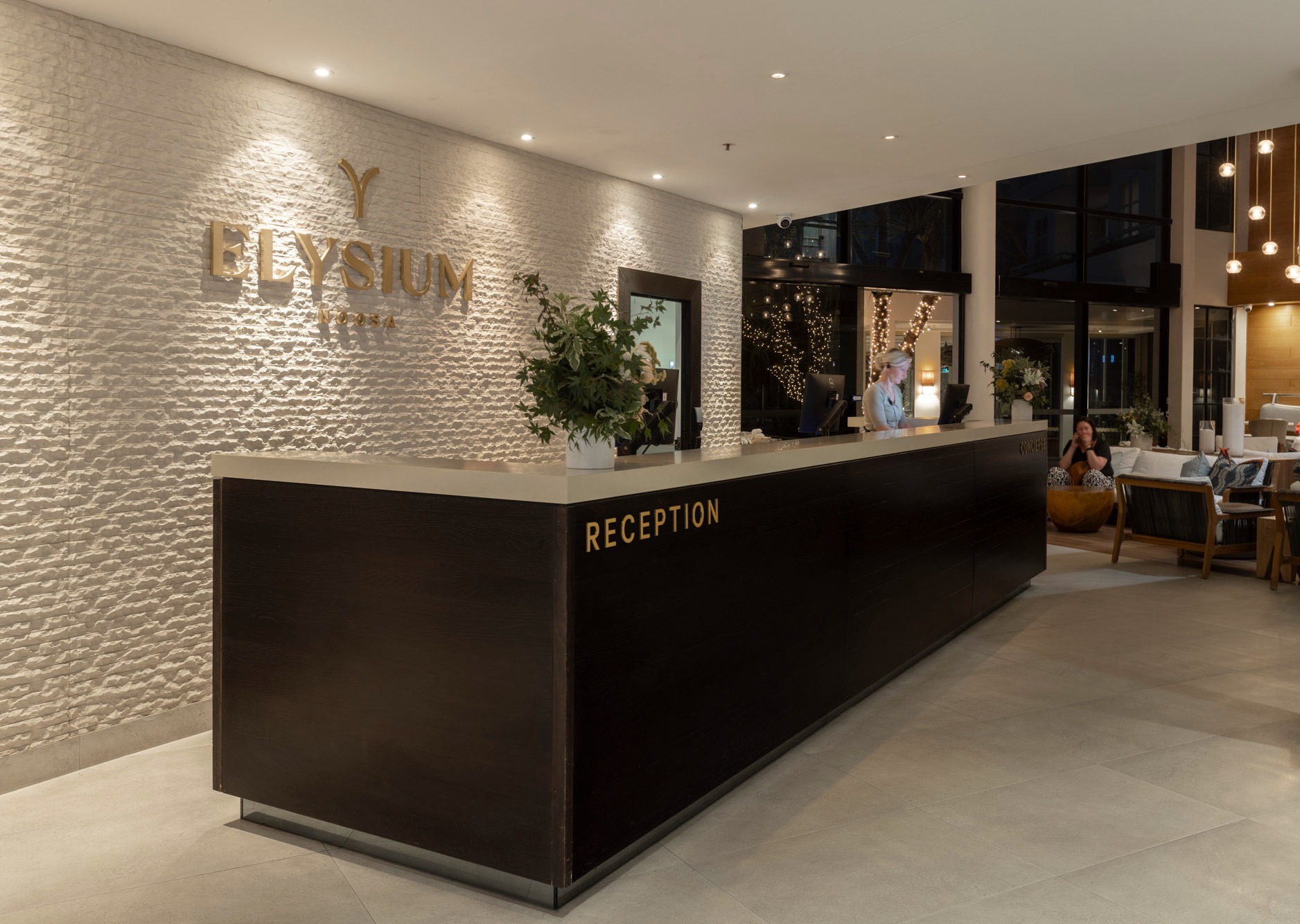 reception signage