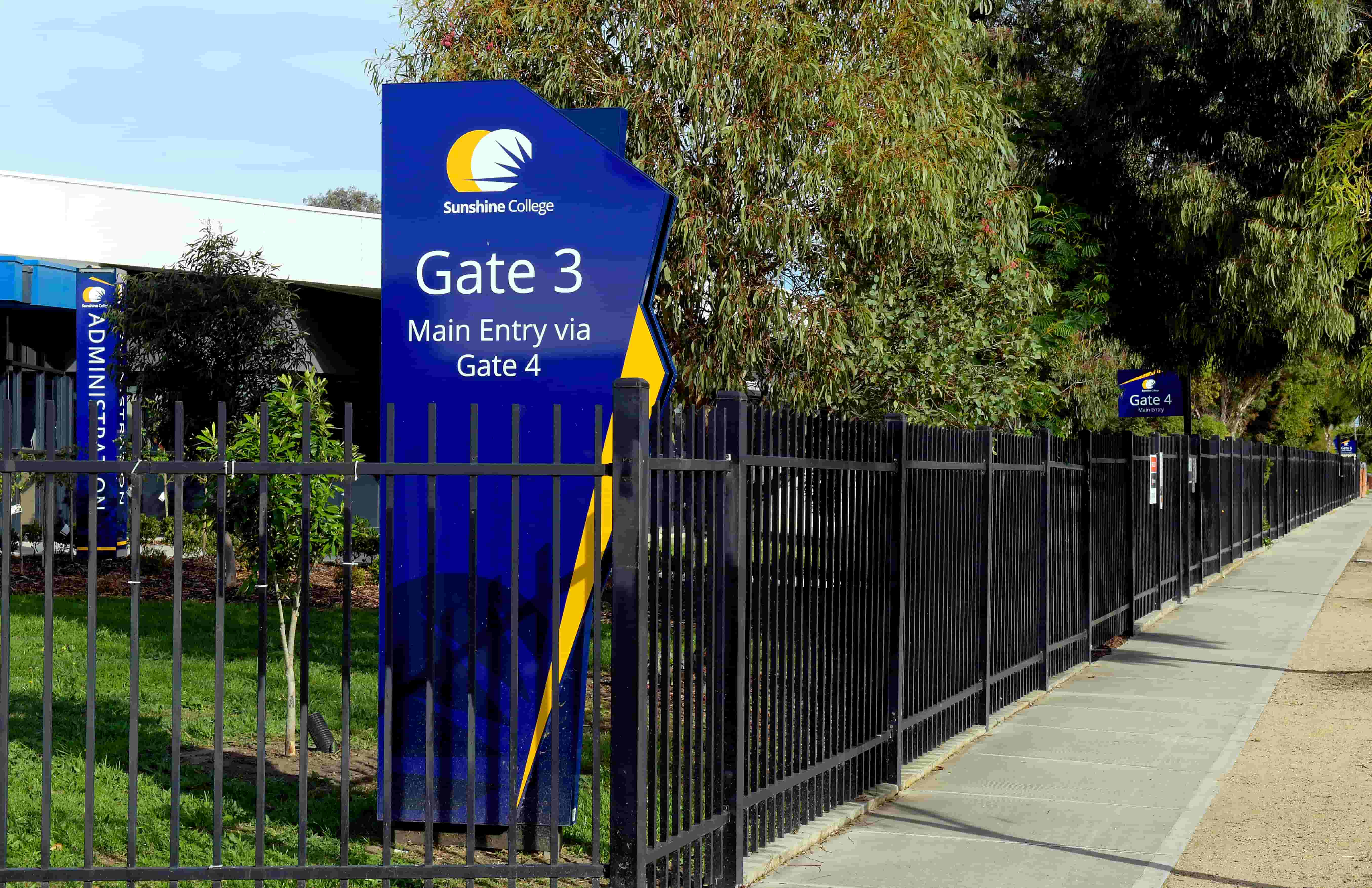 Custom Gate Signage