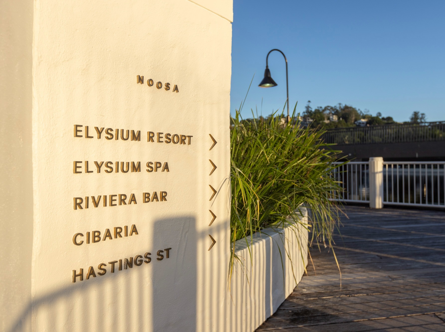 hotel wayfinding signage