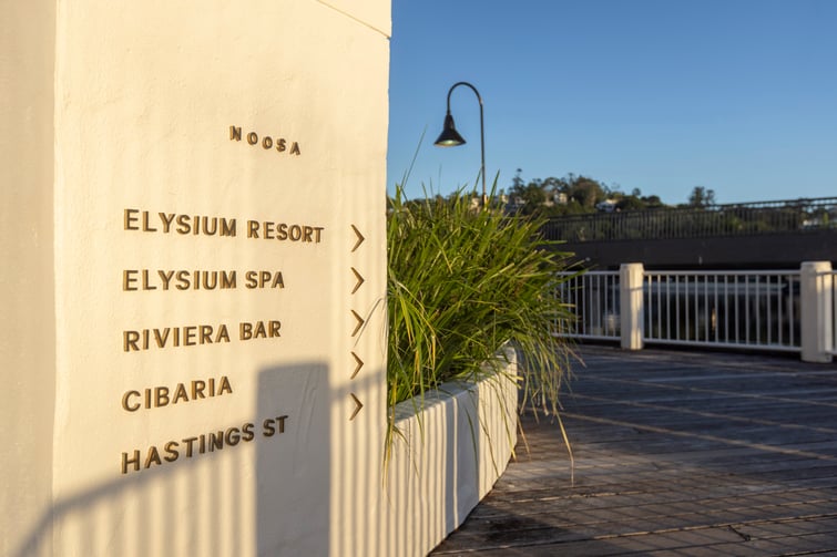 wayfinding signage for hotels