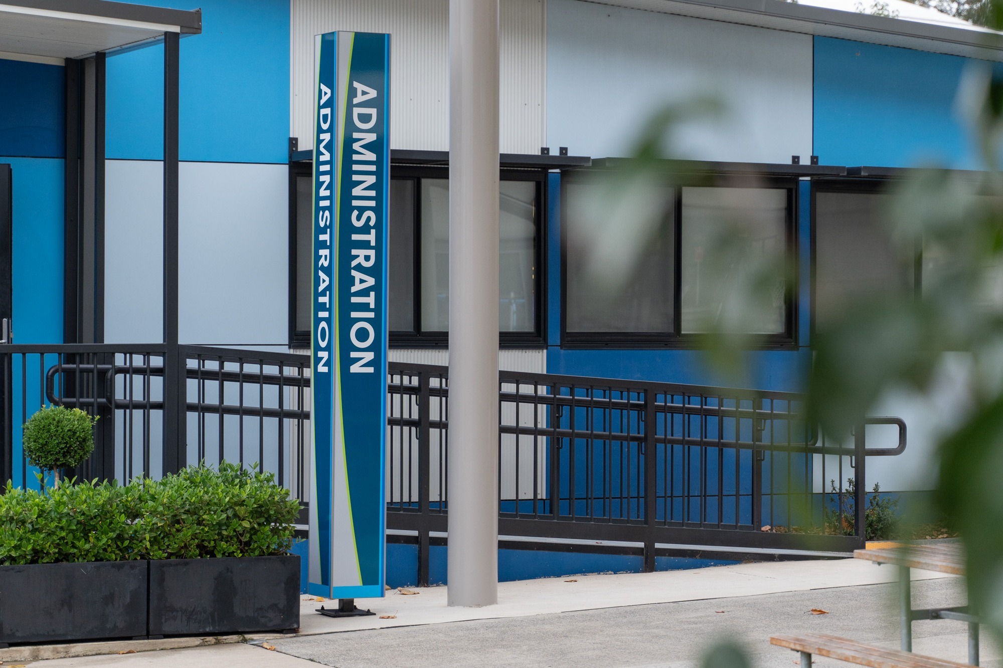 school wayfinding signage
