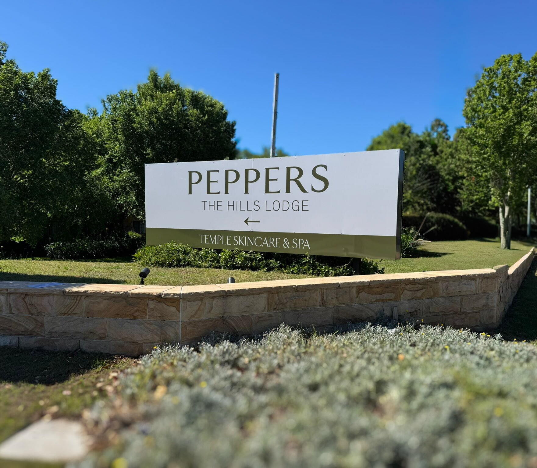 hotel identity signage