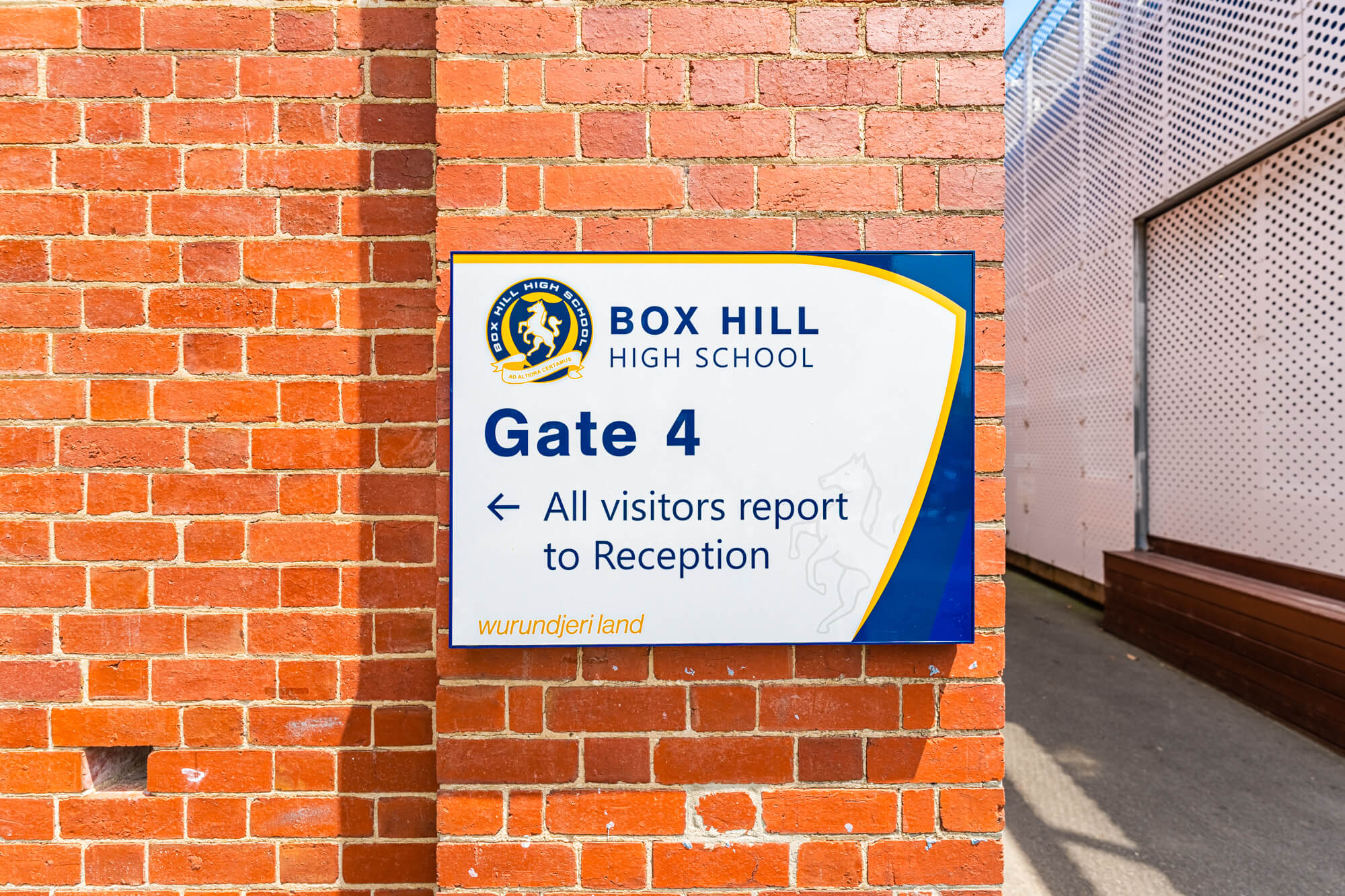 Gate Signage