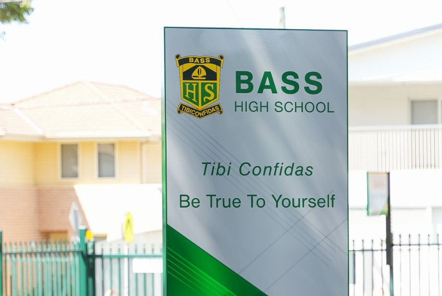 school signage
