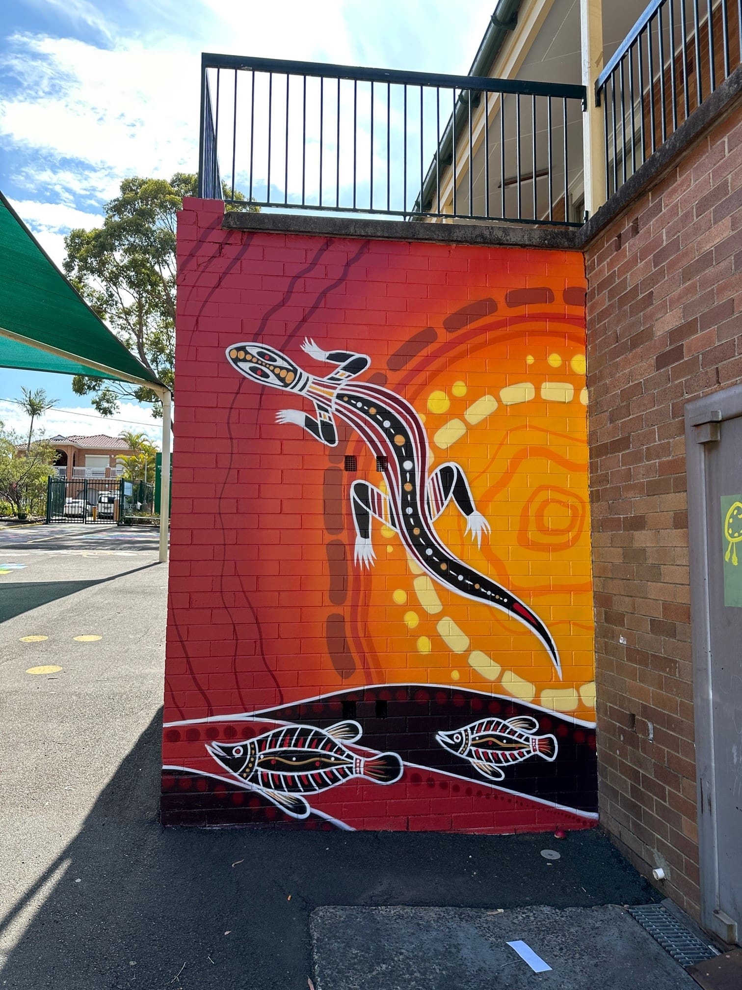 School murals that inspire students and enhance learning environments.