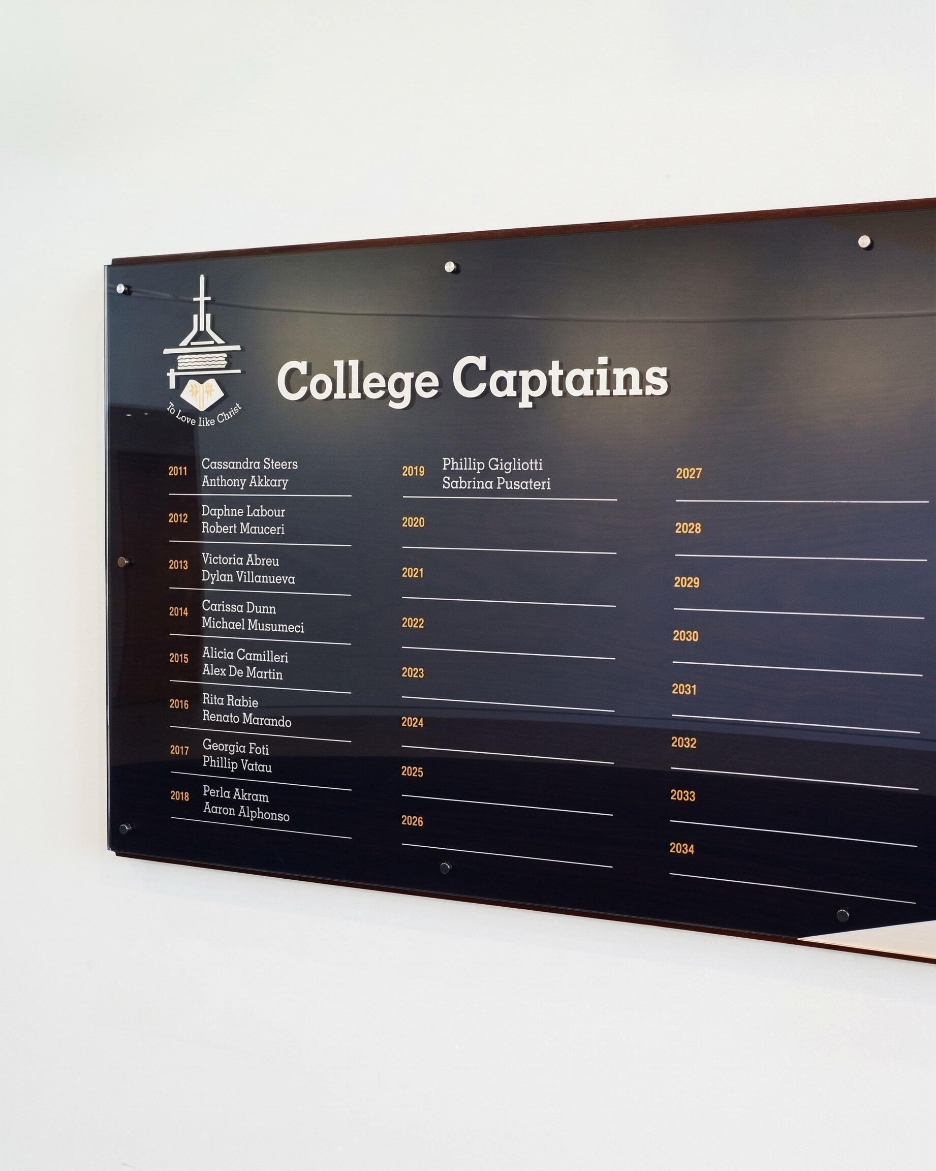 School Honour Boards & Notice Boards