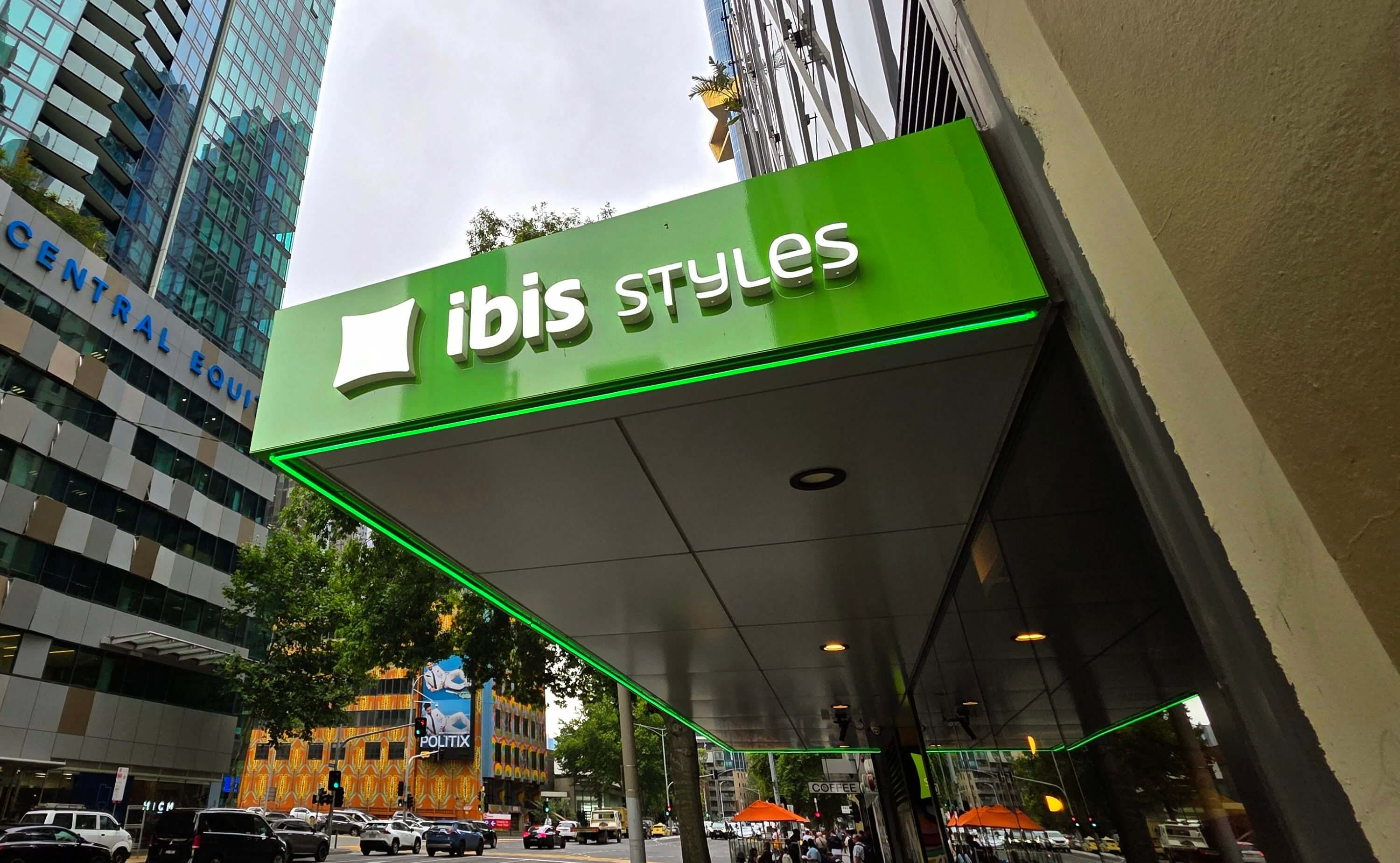 Signage for IBIS Southbank
