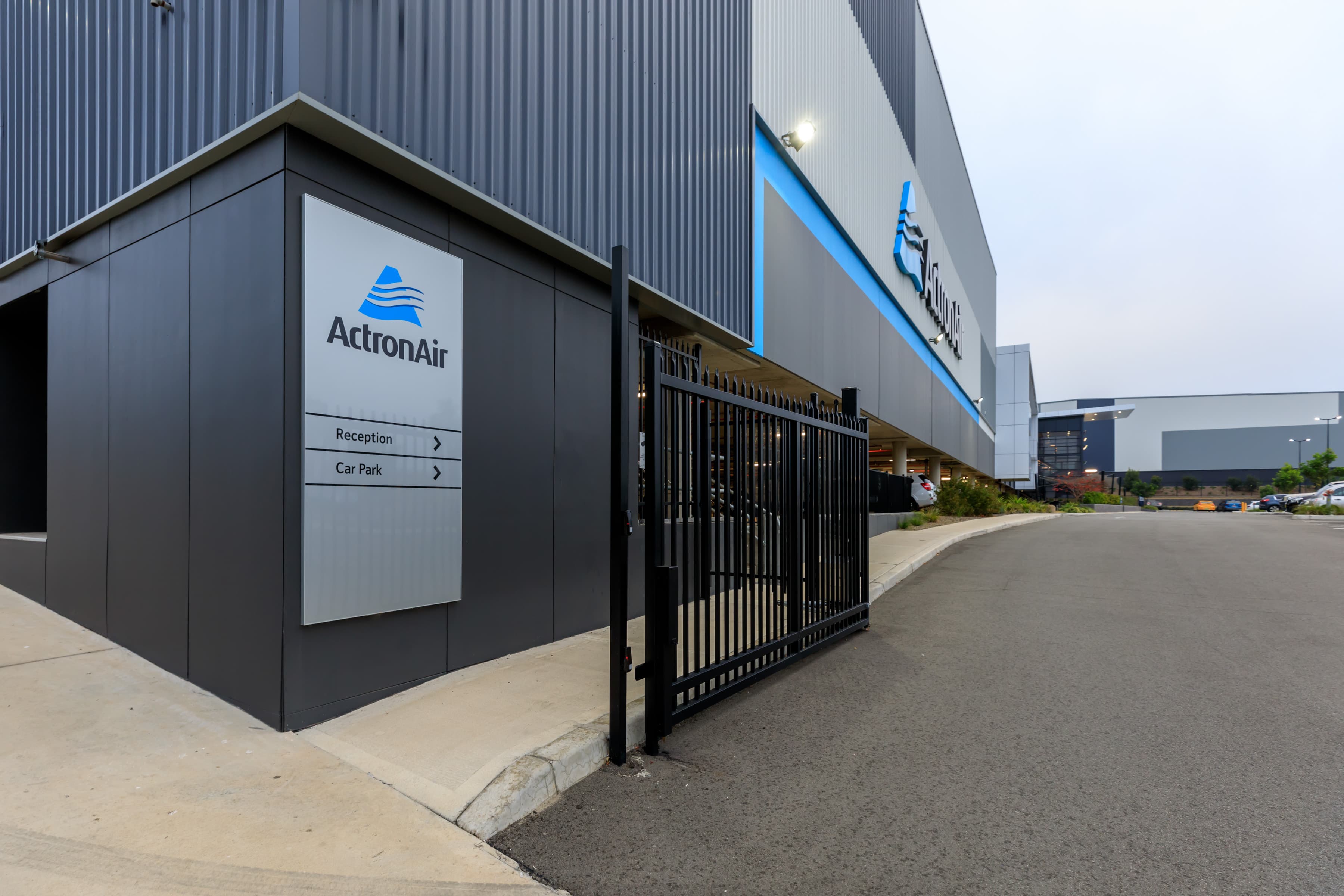 Identity signage for Actron Air