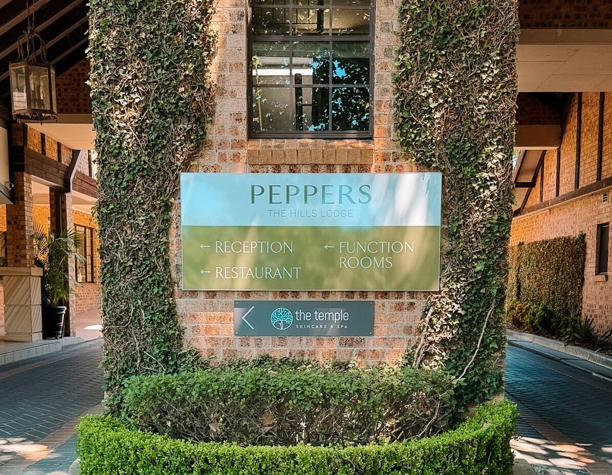 identity signage for hotels