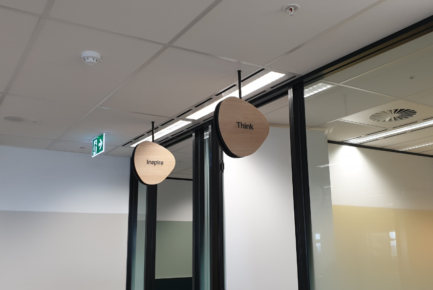 Internal signage for offices